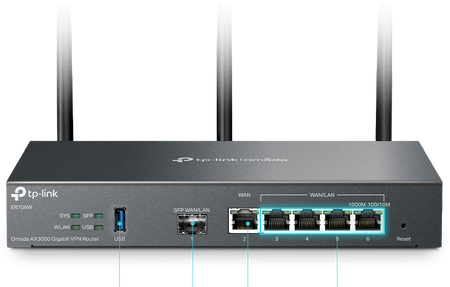 ROUTER TP-LINK ER706W VPN Omada AX3000