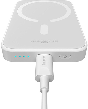 Powerbank Baseus Magnetic Mini Air PPCXM06A 6000mAh MagSafe 15W PD QC 20W USB-C + kabel