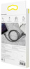 KABEL USB-A / Lightning iPhone Baseus Cafule CALKLF-CG1 200cm Apple 1.5A CZARNO-SZARY W OPLOCIE