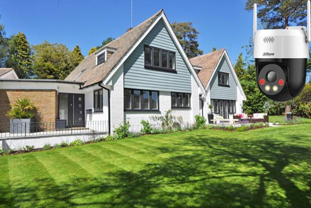 Zestaw monitoringu IP Dahua Bezprzewodowa 2 kamery 5MPx P5AE-PV i rejestrator z dyskiem