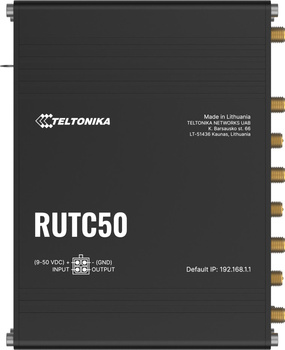 Teltonika RUTC50 router przemysłowy 5G (RUTC50200000)