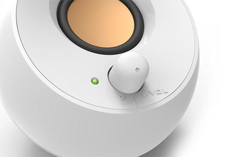 Głośniki komputerowe Creative Pebble 2.0 USB biały