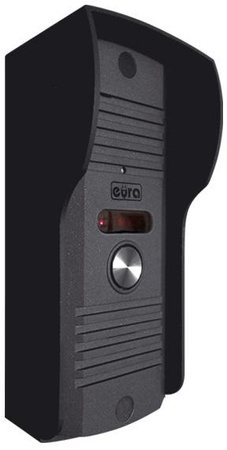 Domofon ''EURA'' ADP-51A3 ''DIFESA'' - 1-rodzinny, 2 unifony, interkom, biały
