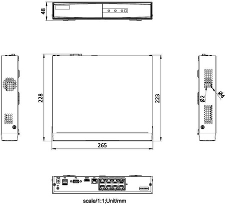 REJESTRATOR IP HIKVISION DS-7108NI-Q1/8P/M(STD)(D) PL