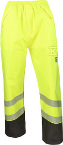 SPODNIE SHELL HI-VI (FLUO) ŻÓŁTE XXL