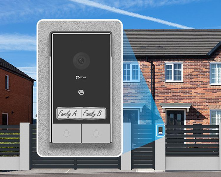 Zestaw wideodomofonowy EZVIZ HP7 z dwoma monitorami