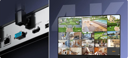 Rejestrator IP imou NVR-N118-8A0E-P 18- kanałowy