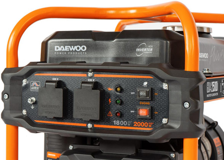Agregat Prądotwórczy Daewoo Inwertorowy GDA 2500i 2.0kW + GENERATOR OIL SAE 10W-30 DWO 600
