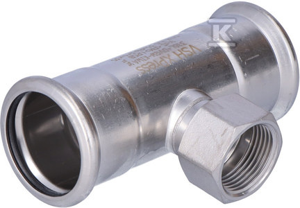 TRÓJNIK Z GW 35X3/4"X35MM INOX PRESS