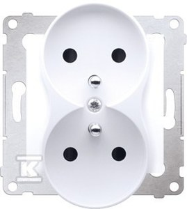 GN.2-KR.Z/U PRZ+RAM.GIPS/IP44 BI.SIMON54