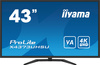Monitor LED Iiyama X4373UHSU-B1 43 cale VA HDMI DisplayPort USB