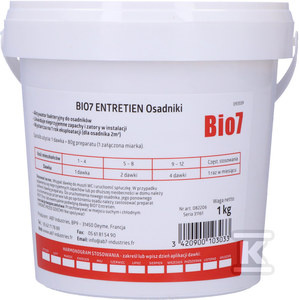 PREPARAT BIO7 ENTRETIEN EKSPLOATACJA 1KG