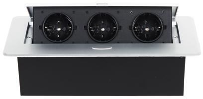 Listwa zasilająca meblowa 3 gniazda FPS-3S/CABLE