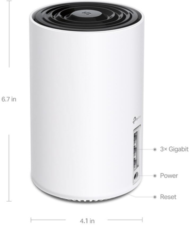 DOMOWY SYSTEM MESH WIFI TP-LINK Deco XE75 Pro(1-pack)