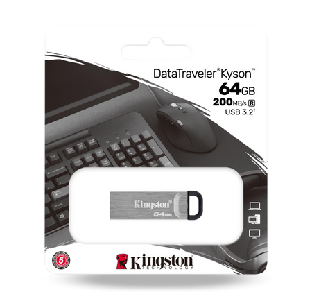 Pendrive Kingston Kyson DTKN/64GB USB 3.2 Gen1