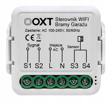 Moduł OXT do bramy garażu Wi-Fi Tuya (T210GL) bez sensora