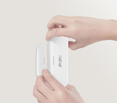 Neo Kontaktron Zigbee, czujnik wejścia Tuya NAS-DS07B