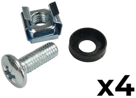 Adapter montażowy ATTE ADD-RACK2U1 z otworowaniem prosty