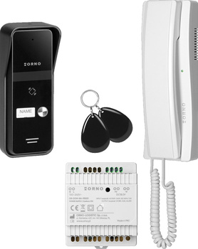 Domofon ORNO OR-DOM-BA-935ZD/W 2-żyłowy