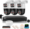 Zestaw monitoringu IP Dahua 3 kamery obrotowe 2MP+2MP z dyskiem