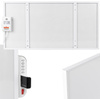 Panel grzewczy IR CRONOS Synthelith PRO CRP-1200TWP Grey