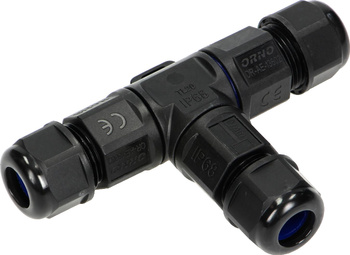Konektor Mufa kablowa trójnik T IP68, 3x4mm², 450V/25A OR-AE-13602