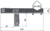 Obejma kominowa OK-43T13 + taśma stalowa