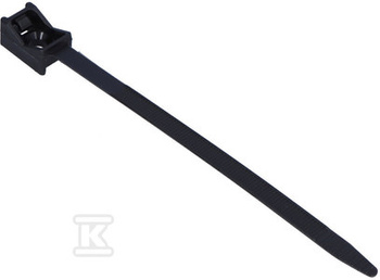 UCHWYT PASKOWY UNIWERSALNY UP-1035UV CZARNY (100szt.)