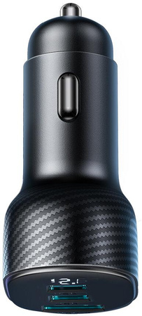Ładowarka samochodowa Joyroom JR-CCD04 30W 4A 2x USB-C 1x USB-A PD QC 3.0