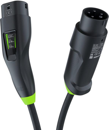Ładowarka Do Samochodów Elektrycznych 2w1 Green Cell Habu EVGC01 11kW Type 2 7M Wallbox Mobilna