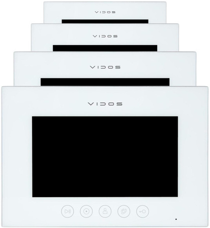 WIDEODOMOFON VIDOS X 4xM11W-X/S11-4