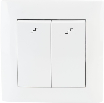 Łącznik schodowy podwójny VCX WESA LC 05 Biały