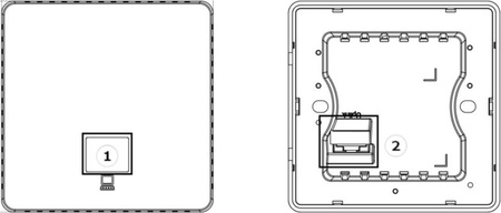 Punkt dostępowy ścienny hikvision DS-3WAP521-SI