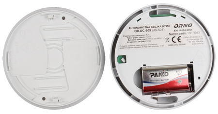 CZUJNIK DYMU ORNO OR-DC-609