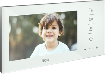 ACO GLASS-PRO-7 WH Monitor Familio COMO PRO 7 cali