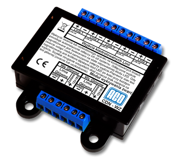 ACO CDN-WZ Moduł służy do wykrywania zwarcia linii lub uszkodzenia unifonu w lokalu.