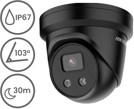 Kamera IP Hikvision DS-2CD2366G2-IU (2.8mm) (C) (Black)