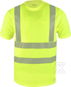 T-SHIRT HI-VI (FLUO) ŻÓŁTY XL