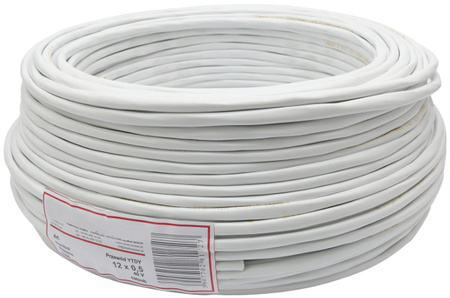 PRZEWÓD ALARMOWY DOMOFONOWY YTDY 12X0,5 - 100M; 5633K