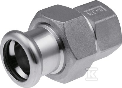 ŚRUBUNEK GW 18X3/4 IG INOX PRESS