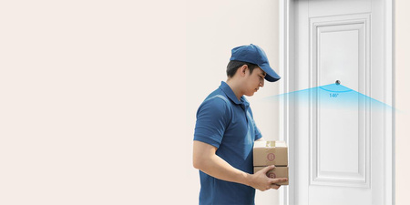 Bezprzewodowy wizjer do drzwi Ezviz HP2 2MP