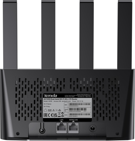ROUTER TENDA 4G08 LTE AC1200 Dual-Band Wi-Fi 4G+