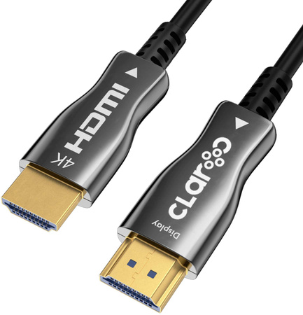 Kabel HDMI Claroc Kabel optyczny HDMI 2.0 AOC 4K@60Hz 10m
