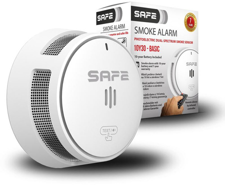 Czujka pożarowa safe 10Y30-PRO