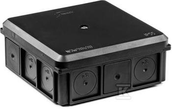 PUSZ.N/T NSW 90X37X90MM IP55 CZARNY