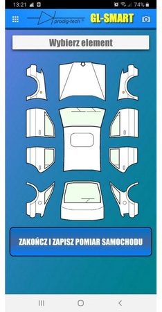 MIERNIK GRUBOŚCI LAKIERU GL-SMART-8