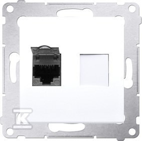 GN.KOMP.RJ45 K6E PRZ+RAM.IP44 BI.SIMON54