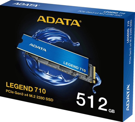 Adata Legend 710 512GB PCIe 3x4 2.4/1 GB/s M.2