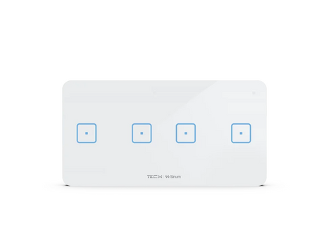 Bezprzewodowy włącznik czteropolowy czarny WSS-22 Tech Sterowniki