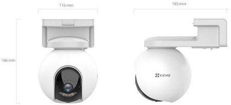 Zestaw do monitoringu Wi-Fi EZVIZ 4x HB8 2K+ (4MP)